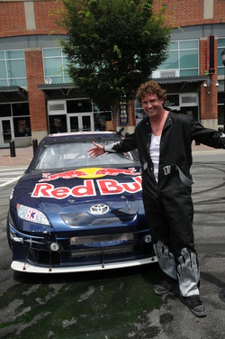 Andy Bell Nitro Circus Red Bull NASCAR race